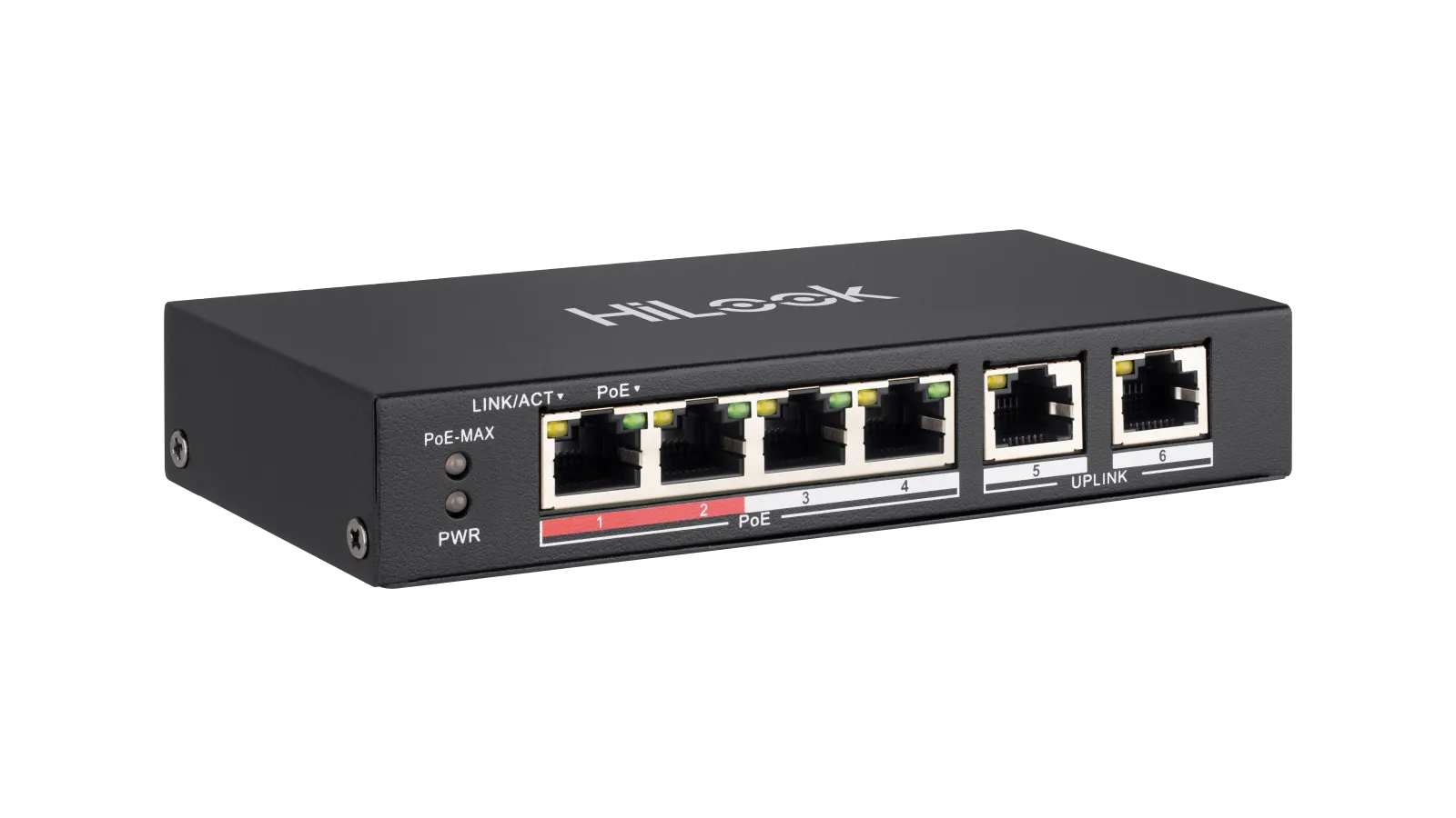 4 埠 100 Mbps PoE 交換器