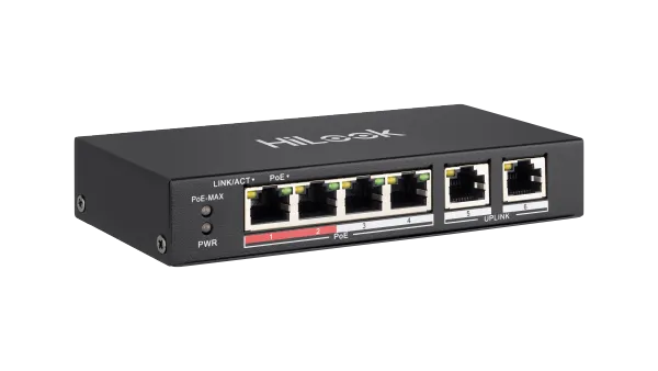 4-Port 100 Mbps PoE Switch