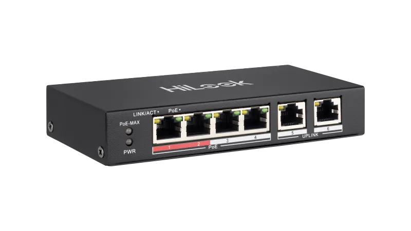 4-Port 100 Mbps PoE Switch