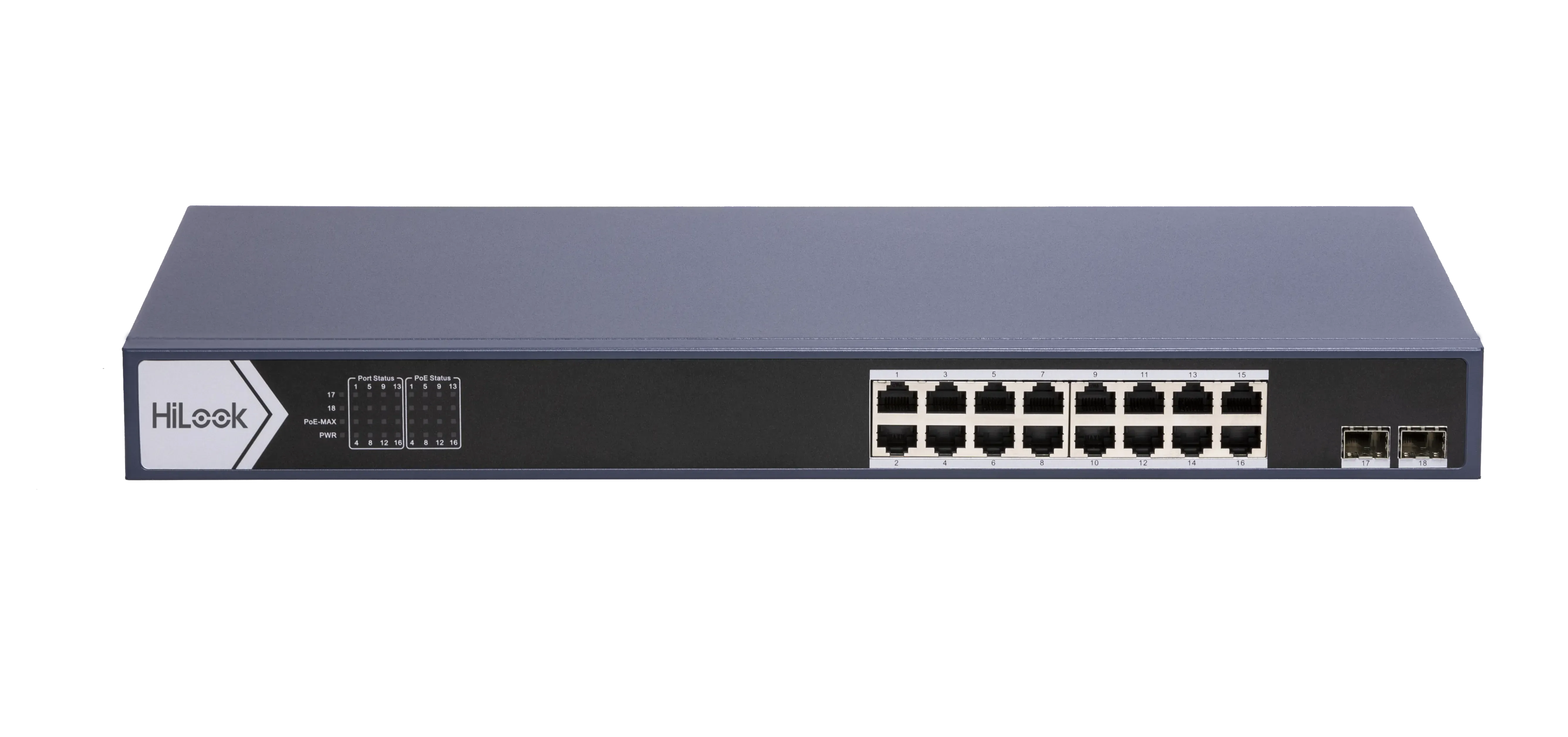 16 埠 Gigabit PoE 交換器