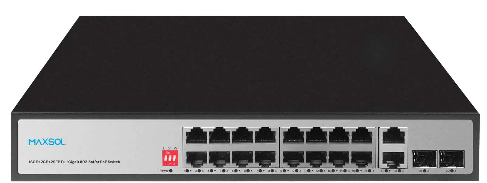16 埠全千兆 PoE 交換器