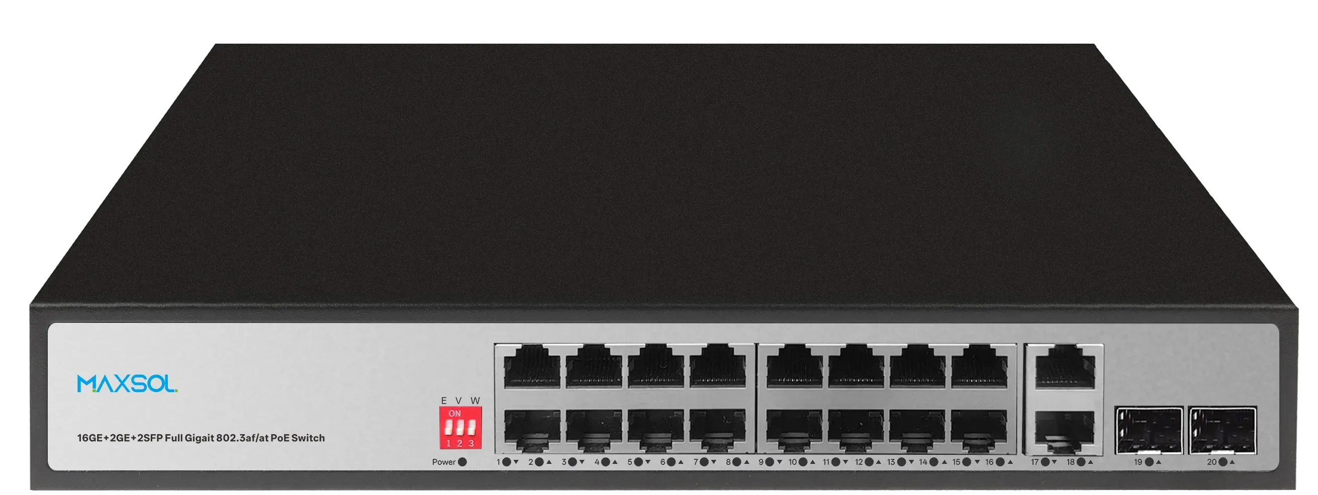 16 埠全千兆 PoE 交換器